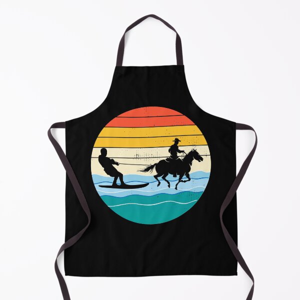 Item preview, Horse Surfing Wakeboarding Water Skiing Vintage Retro  designed and sold by CuteDesigns1.