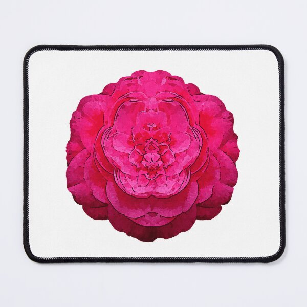 Item preview, japanese flowers, camellia water pixel in front designed and sold by Kirei-Lily.