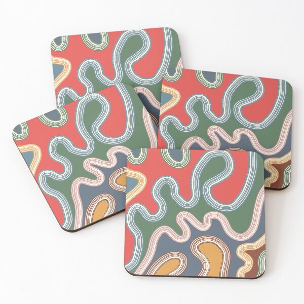 Item preview, Colourful Abstract Line s designed and sold by kbracey-meraki.