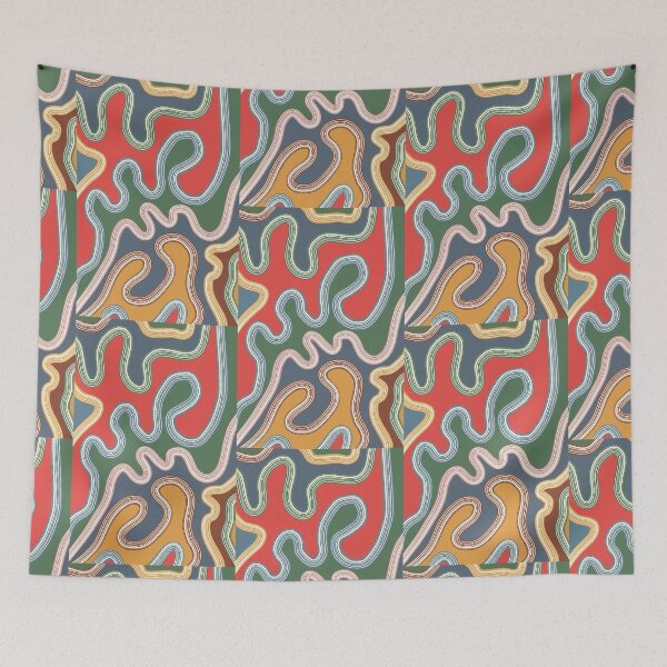 Item preview, Colourful Abstract Line s designed and sold by kbracey-meraki.