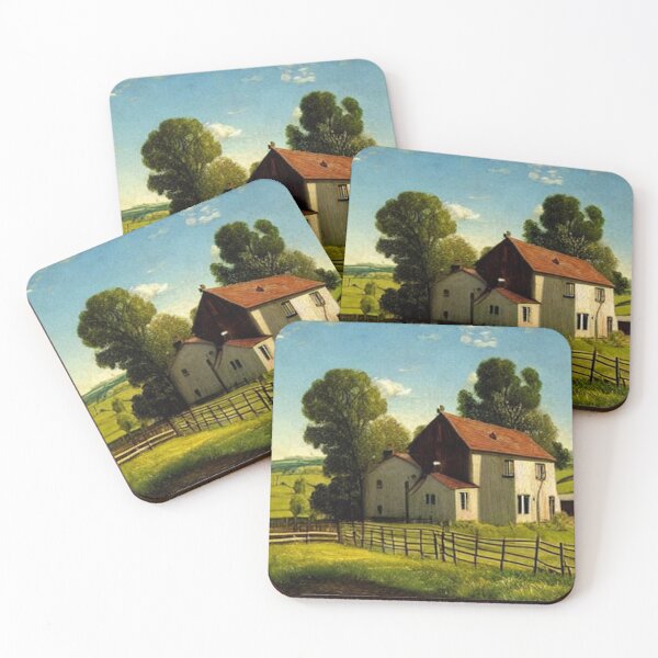 Item preview, Vintage Farmhouse Digital Painting designed and sold by ArtsyWishesShop.
