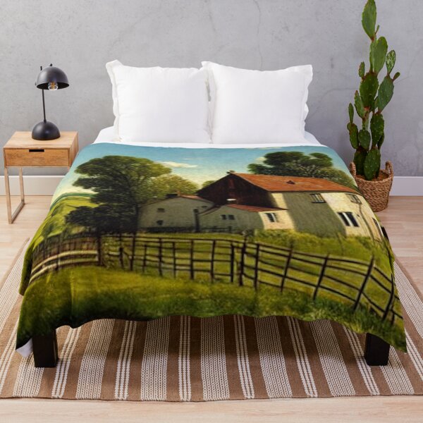 Item preview, Vintage Farmhouse Digital Painting designed and sold by ArtsyWishesShop.