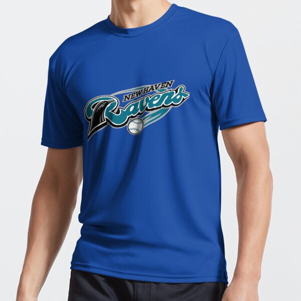 New Haven Ravens Baseball Logo Active T-Shirt for Sale by