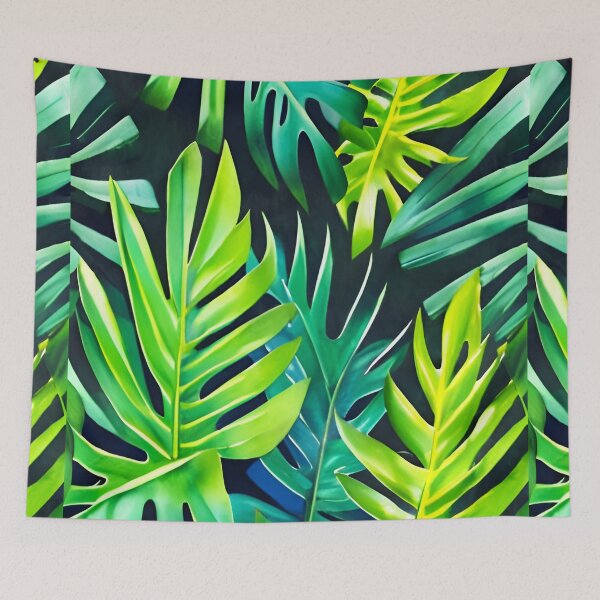 Item preview, Delicious Monstera tropical leaf pattern designed and sold by Ascooepics.
