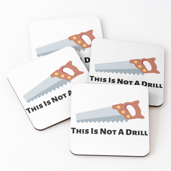 Item preview, This Is Not A Drill  designed and sold by Katherine Winner.