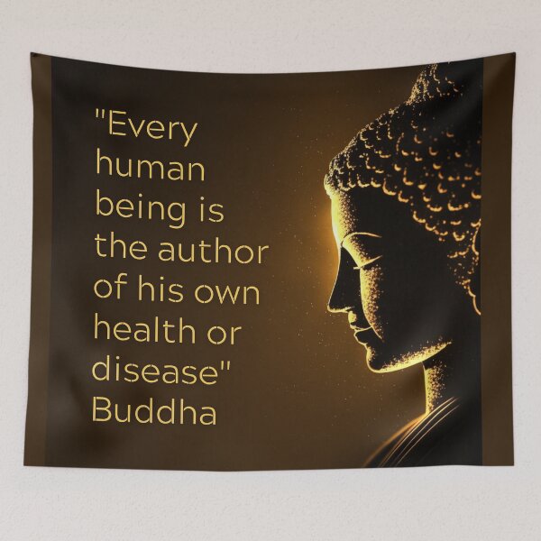 Item preview, Buddha - Every human being is the author of his own... designed and sold by RetComly.