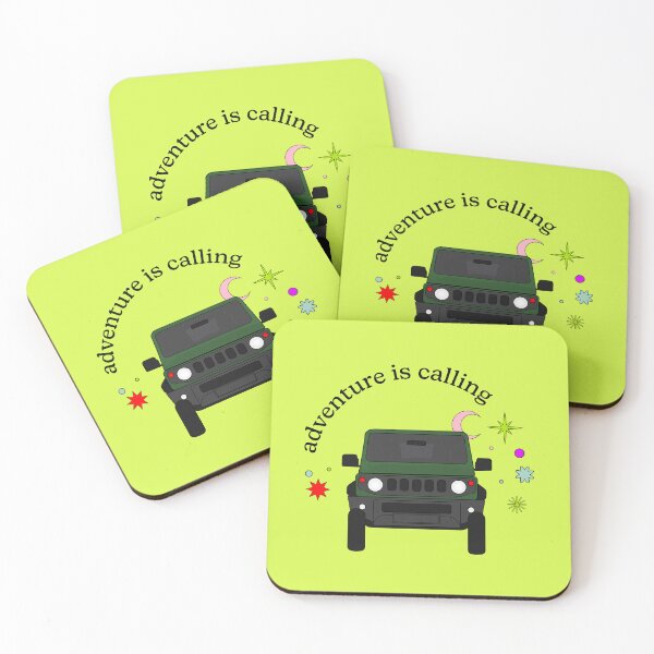 Item preview, Jungle Green Suzuki Jimny Adventure is Calling designed and sold by stoicjimny.
