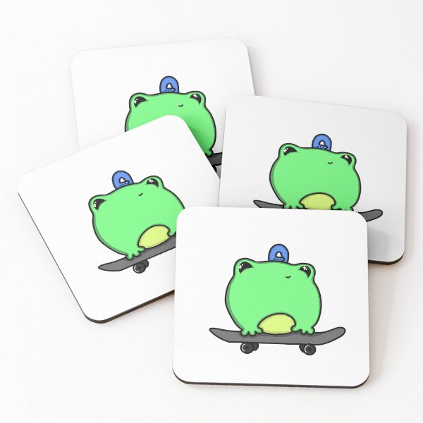 Item preview, Skater Frog designed and sold by Christie Nauheimer.