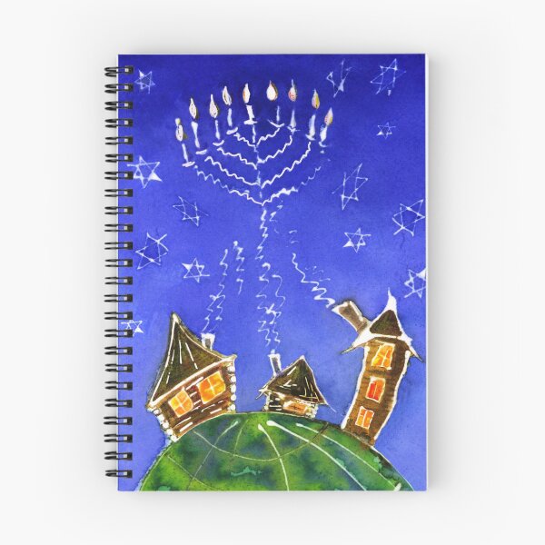 Item preview, Hanukkah Batik designed and sold by Irina Mirskaya.