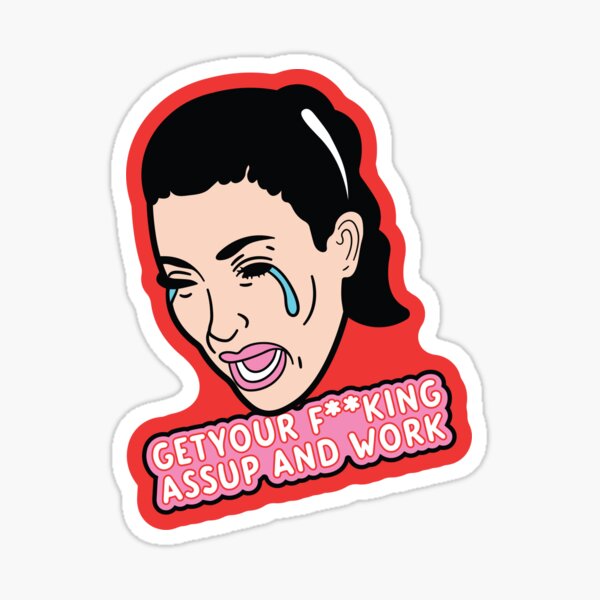 Kardashian philosophy Sticker