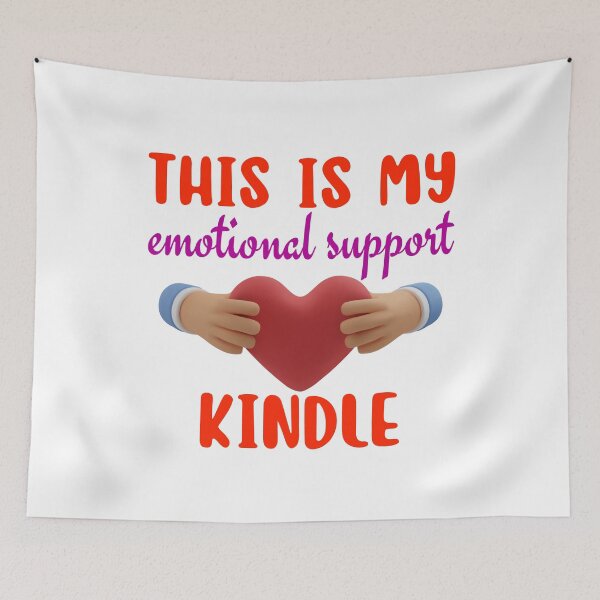 Item preview, this is my emotional support kindle designed and sold by Itsforyou1.