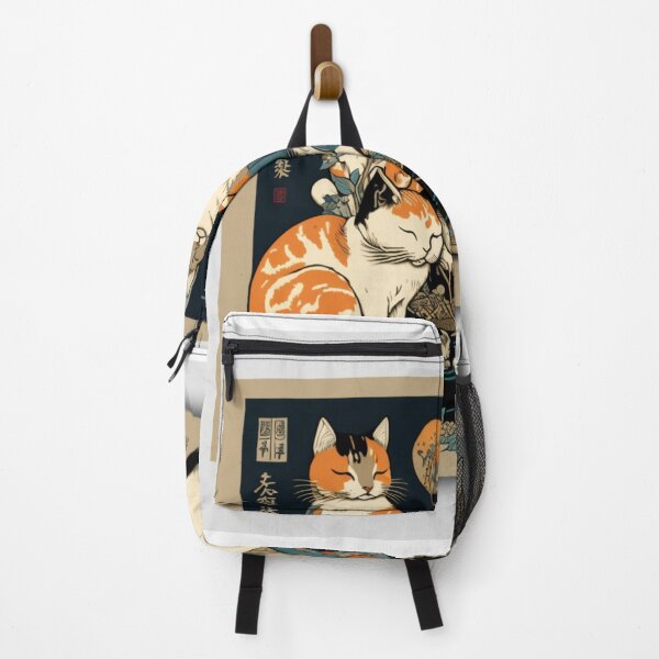 Item preview, Ukiyo-E Sleep Over Cat Party designed and sold by JCatDesign.