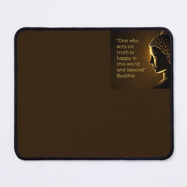 Item preview, Buddha - One who acts on truth is happy in this world and beyond designed and sold by RetComly.