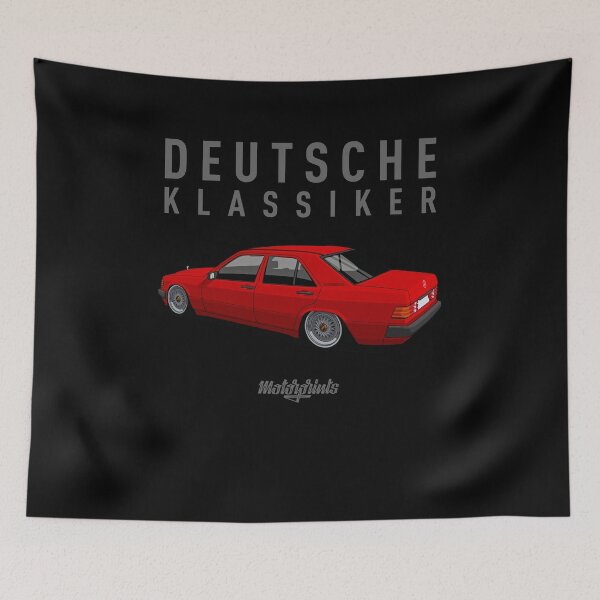 Item preview, Deutsche Klassiker W201 (Red) Premium  designed and sold by Jenniferiu13.