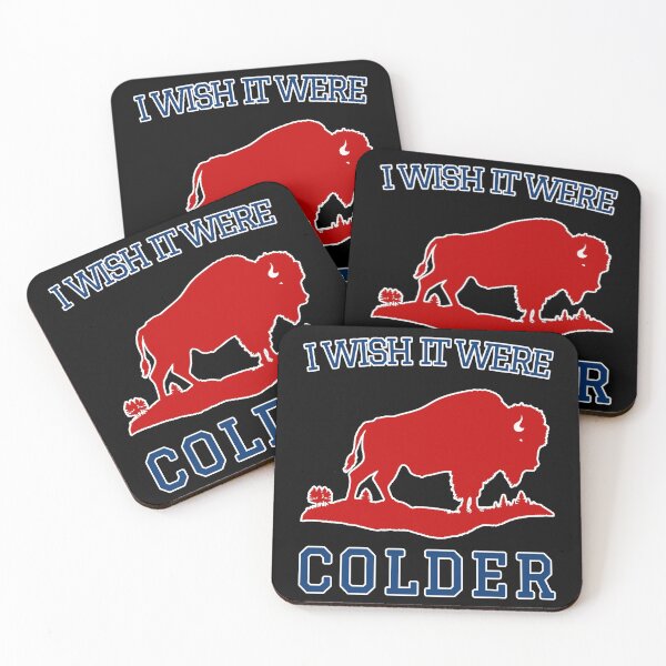 Item preview, I Wish It Were Colder Red Buffalo Silhouette  designed and sold by StevenWhip.