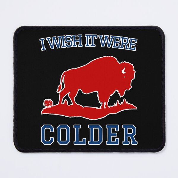 Item preview, I Wish It Were Colder Red Buffalo Silhouette  designed and sold by StevenWhip.