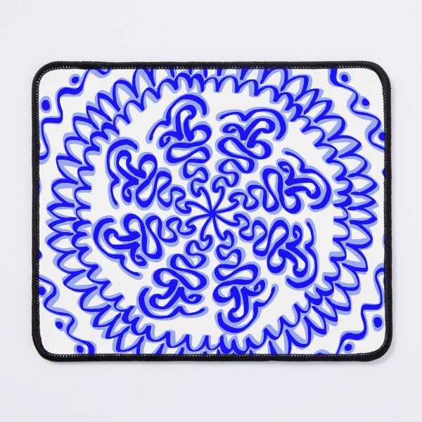 Artikelvorschau, Blaues Mandala entworfen und verkauft von KristenST.