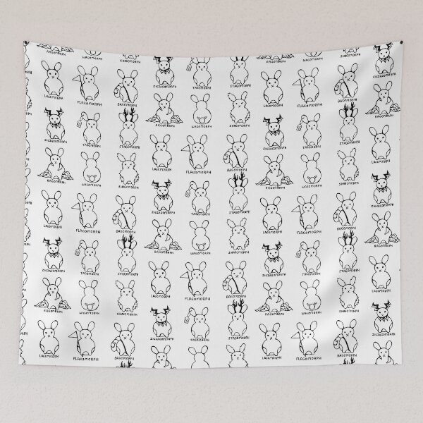 Item preview, Lagomorph and Friends (Rabbit Cartoons) designed and sold by mostlyrabbits.