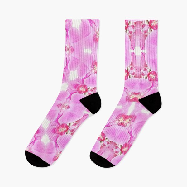 Item preview, Orchid in pink floral pattern designed and sold by Tschousef.