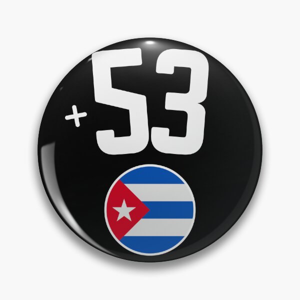 Item preview, CUBA country code +53 badge designed and sold by LeddsoDello.