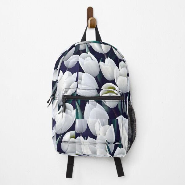 Item preview, Beautiful white tulips pattern designed and sold by gramizzia.