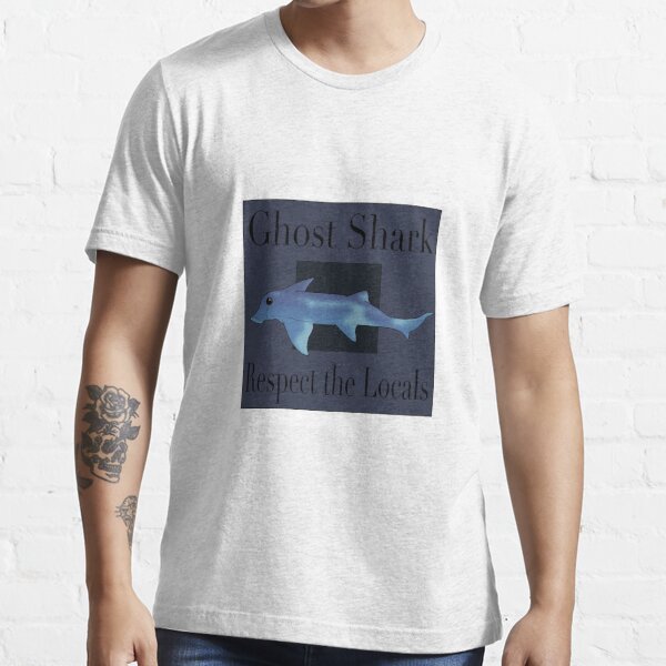 Grey Reef Shark Respect the Locals Essential T-Shirt for Sale by  arts-and-sharks