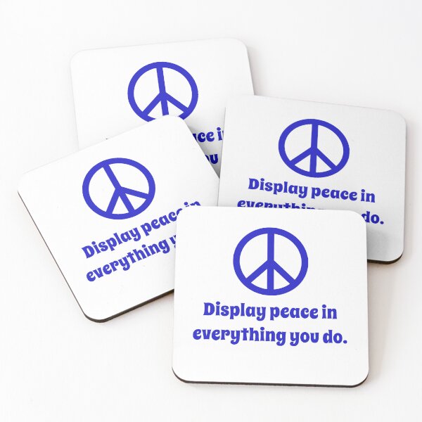 Item preview, Display Peace In Everything You Do designed and sold by CrankyOldDude.