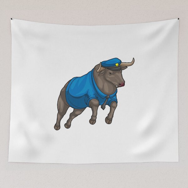 Item preview, Bull Police Cop Police hat designed and sold by Snabdesign84.