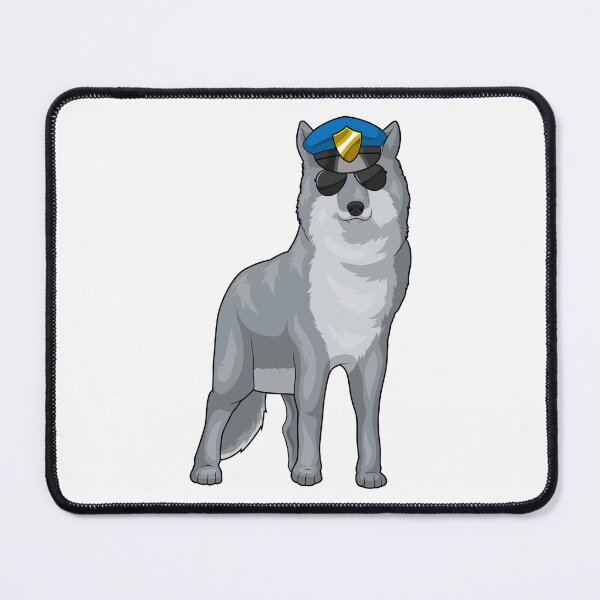 Item preview, Wolf Cop Sunglasses Police designed and sold by Snabdesign84.
