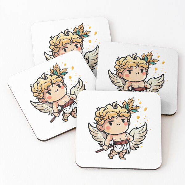 Item preview, Cute illustration of the Greek God Apollo designed and sold by JeClaDesign.