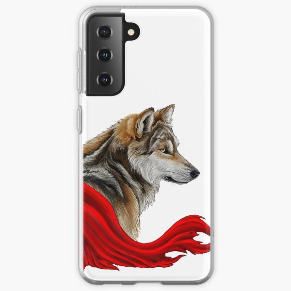 Red the wolf Samsung Galaxy Soft Case