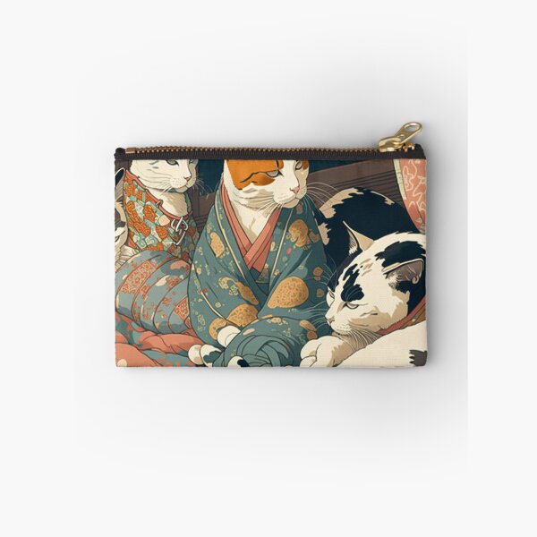 Item preview, Ukiyo-E Mafia Cat Party designed and sold by JCatDesign.