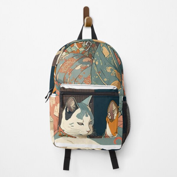 Item preview, Ukiyo-E Mafia Cat Party designed and sold by JCatDesign.