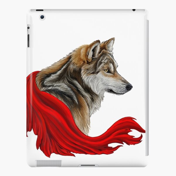 Red the wolf iPad Snap Case