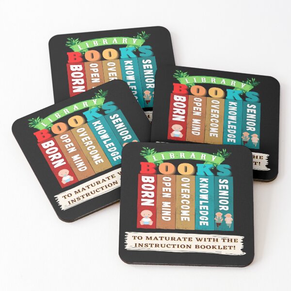 Item preview, Library BOOKS.To Maturate With The Iinstruction Booklet! designed and sold by Giulivo Store Graphic.