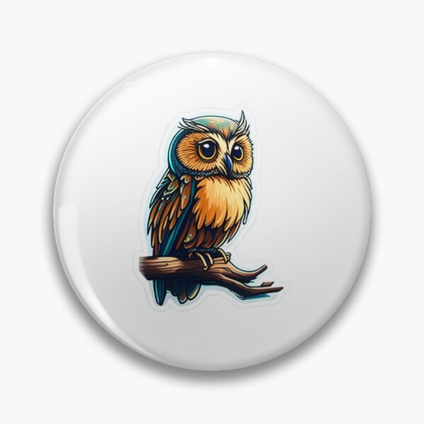 Item preview, Cute Owl sticker designed and sold by MustHaveSticker.