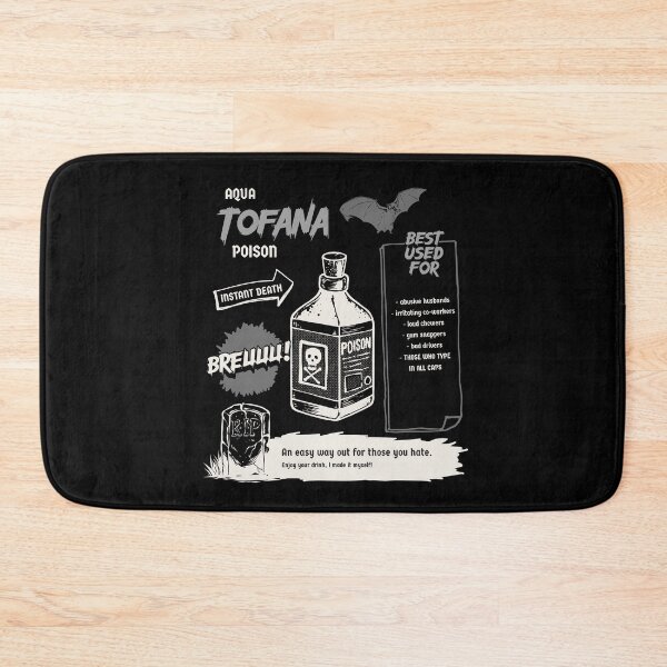 Item preview, Aqua Tofana Bailey Sarian designed and sold by TrueCrimeDesign.