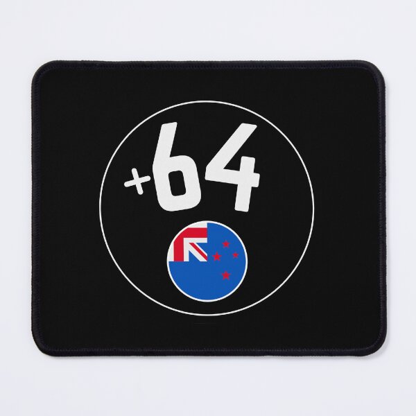 Item preview, NEW ZEALAND country code +64 badge designed and sold by LeddsoDello.