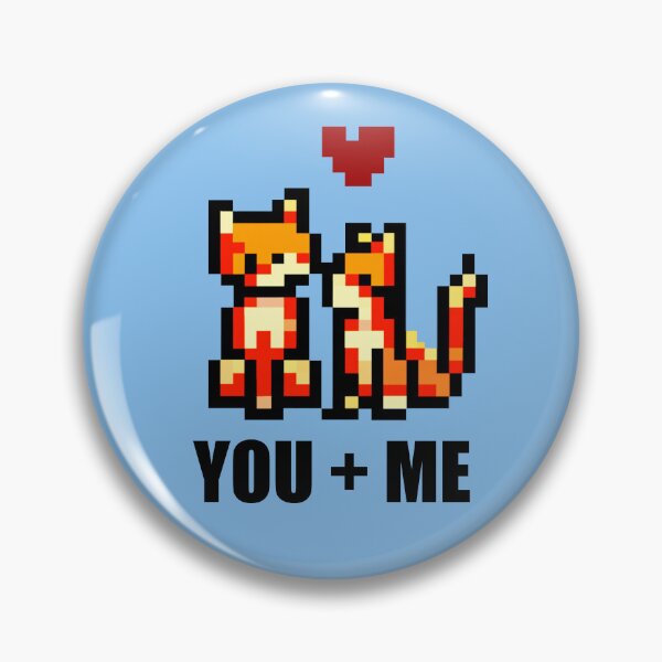 Item preview, Pixel Kitties enamorados (tú + yo) designed and sold by MeowMerch.