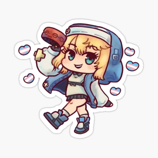 Manga bridget cute Sticker for Sale by TheresaHaas