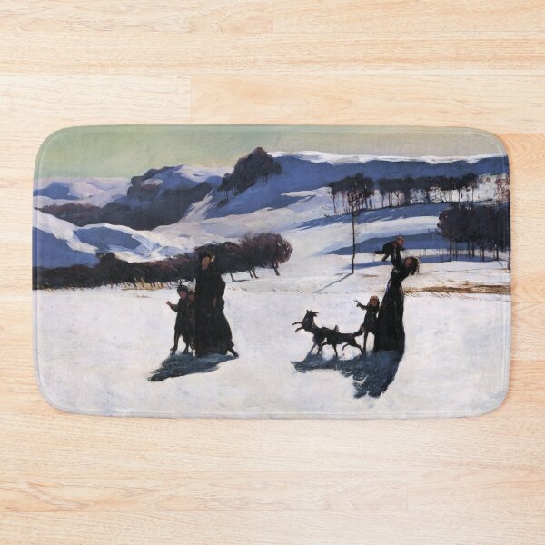 Item preview, Winter scenery - Snow Fields (Winter in the Berkshires) by Rockwell Kent  designed and sold by AR-shop.