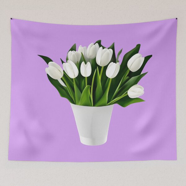 Item preview, Beautiful white tulips  designed and sold by gramizzia.