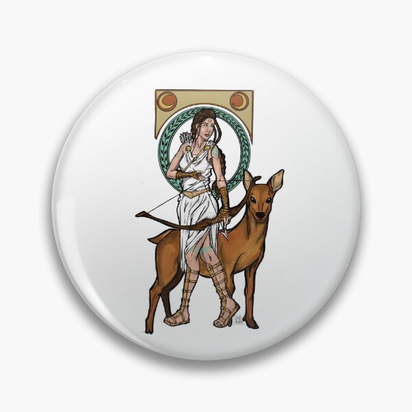 Item preview, art nouveau artemis designed and sold by owlonthemoon83.