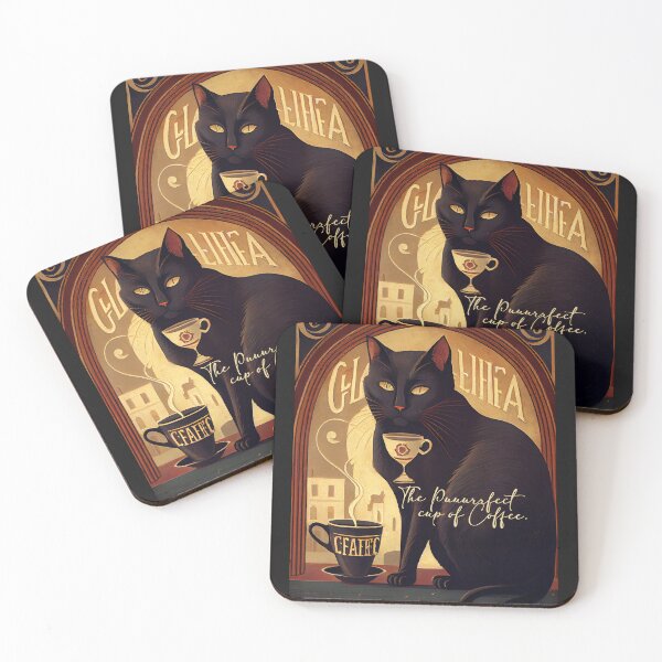 Item preview, The Puuurfect cup of Coffee designed and sold by The-Dark-Art.