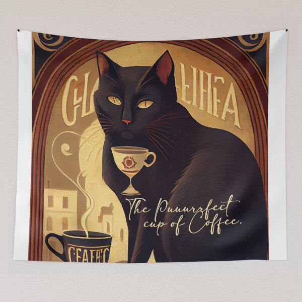 Item preview, The Puuurfect cup of Coffee designed and sold by The-Dark-Art.