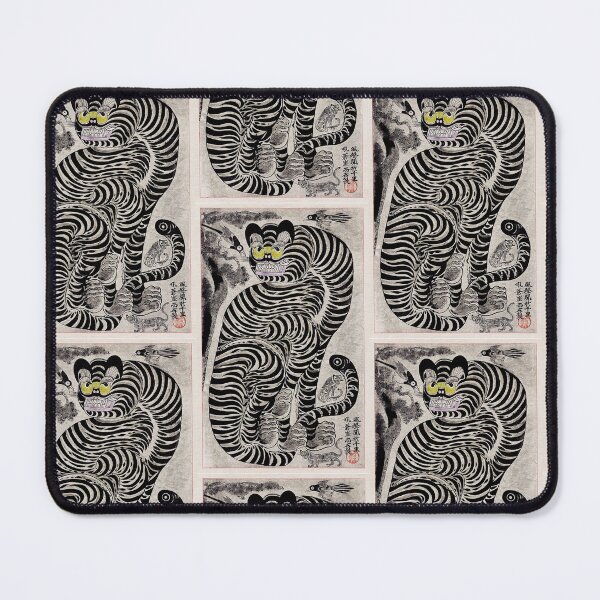 Item preview, Talismanic tiger vintage Japanese painting designed and sold by Caction.