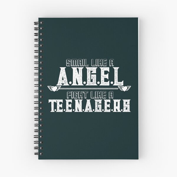 Item preview, smail like a angel , fight like a teenagers designed and sold by infinity-khd.