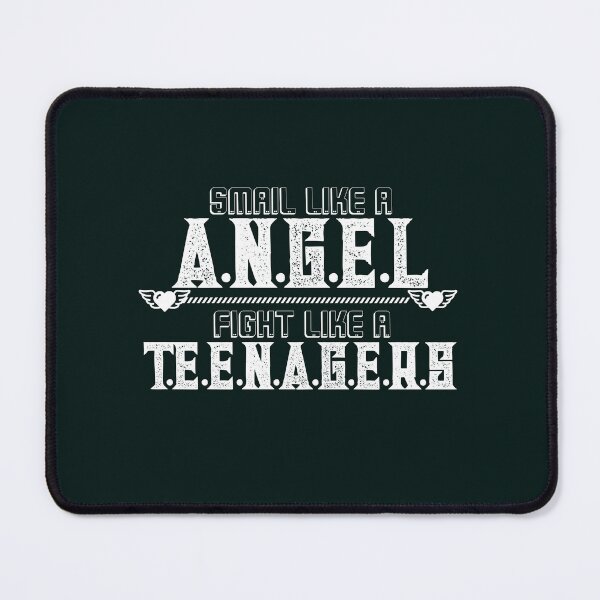 Item preview, smail like a angel , fight like a teenagers designed and sold by infinity-khd.