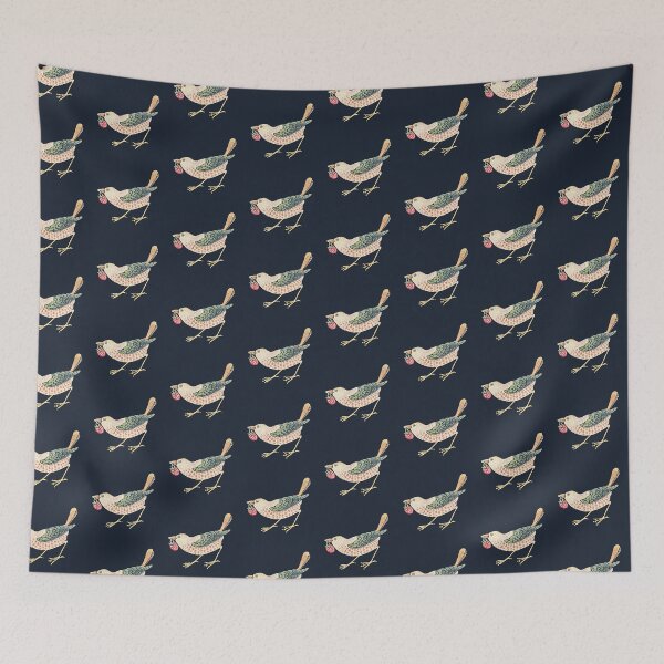 Item preview, William Morris Strawberry Thief Bird (Left) designed and sold by hbirdie.