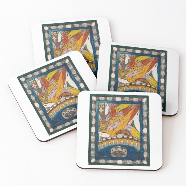 Item preview, Adolf Wölfli The Skt. Adolf=diamond=giant=horn, on the flea anger, in India and, the Hahr=comb (1917) designed and sold by TeeARTHY.